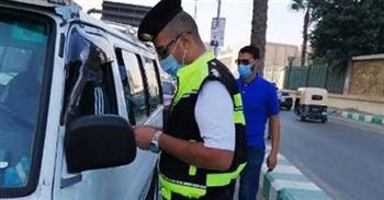 تحرير 1301 مخالفة "ملصق إلكتروني" خلال 24 ساعة