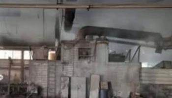   النيابة العامة في الجيزة تحقق في اندلاع حريق داخل مصنع المسابك بالوراق