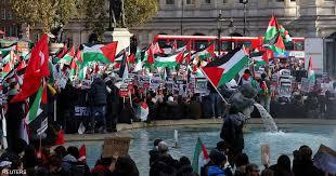 شرطة لندن: اعتقال مئات المتظاهرين المؤيدين لفلسطين