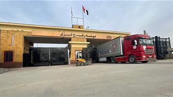   مصر ترسل 87 شاحنة مساعدات إلى قطاع غزة 