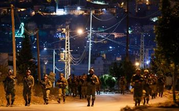   مواجهات فلسطينية مع الاحتلال الاسرائيلي غرب رام الله