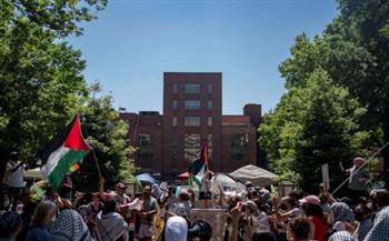   استمرار الاحتجاجات المؤيدة للفلسطينيين في الجامعات الأمريكية