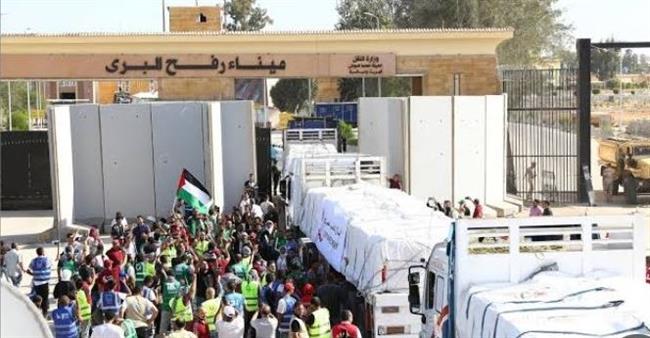 "حياة كريمة": أرسلنا 503 شاحنات بـ530 مليون جنيه إلى غزة منذ بدء العداون