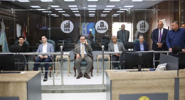 محافظ كفر الشيخ يفتتح المركز التكنولوجي بـ قلين عبر "الفيديو كونفرانس"