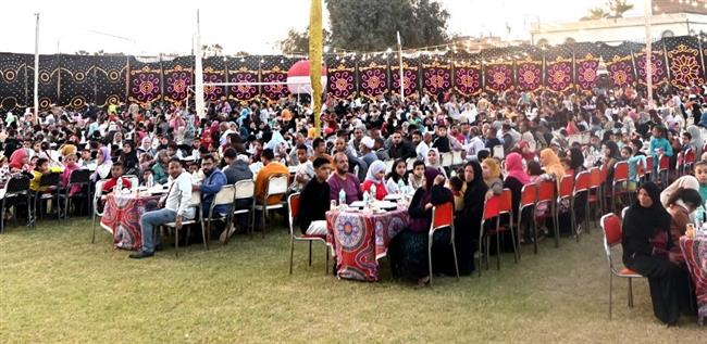 المنطقة الجنوبية العسكرية تنظم إفطارا جماعيا لأكثر من 8 آلاف أسرة في الصعيد