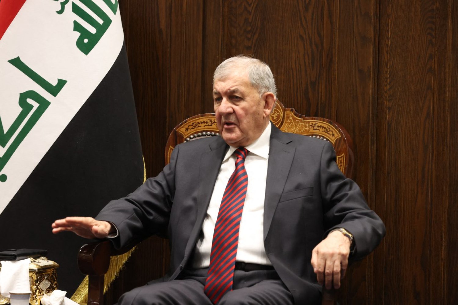 الرئيس العراقي يشدد على ضرورة ترسيخ مبادئ التعايش السلمي