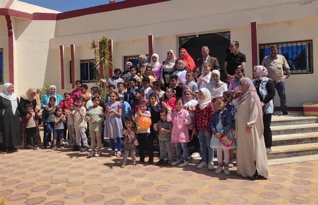 معهد دراسات وبحوث البيئة جامعة السادات ينظم احتفالية يوم اليتيم