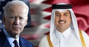 أمير قطر والرئيس الأمريكي يبحثان جهود التوصل لوقف إطلاق النار في غزة