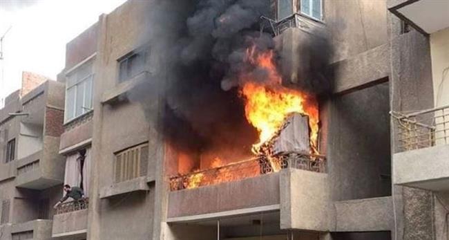إخماد حريق داخل شقة سكنية فى أبو النمرس دون إصابات