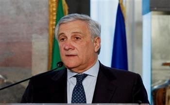   وزير الخارجية الإيطالي: هدفنا الأول سلام عادل بـ أوكرانيا والتوصل لاتفاق في غزة