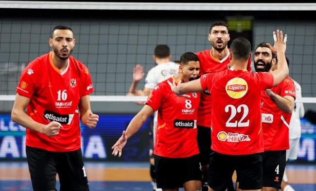 رجال طائرة الأهلي يفوز على الزمالك في أول لقاءات نهائي الدوري