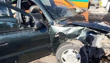   إصابة 4 أشخاص في حادث تصادم موتوسيكل وسيارة بالغربية