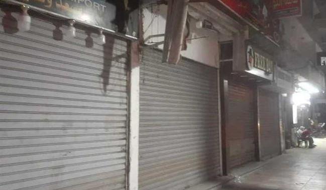 تحرير 185 مخالفة للمحلات غير الملتزمة بقرار الغلق لترشيد الكهرباء