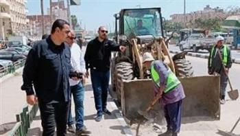   جهود مكثفة للنظافة بـ محافظة الشرقية استعدادا لاستقبال عيد الفطر المبارك