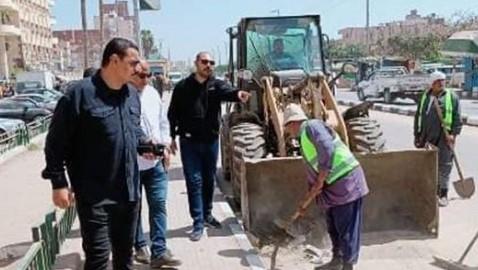 جهود مكثفة للنظافة بـ محافظة الشرقية استعدادا لاستقبال عيد الفطر المبارك
