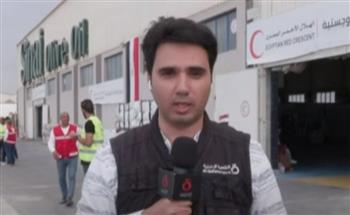   مراسل القاهرة الإخبارية: مرور 24 شاحنة مساعدات إنسانية و4 للوقود من معبر رفح إلى غزة