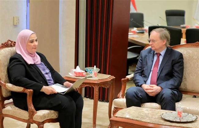 " القباج " تلتقي سفير الاتحاد الأوروبي لبحث تطورات الأوضاع الإنسانية في قطاع غزة