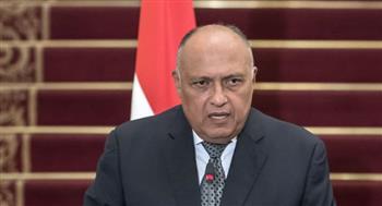 شكري يبحث مع نظيره النرويجي الأوضاع في غزة 