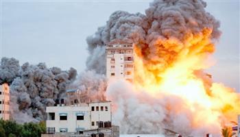   شهداء وجرحى في غارات جوية وقصف مدفعي إسرائيلي على مناطق متفرقة فى غزة