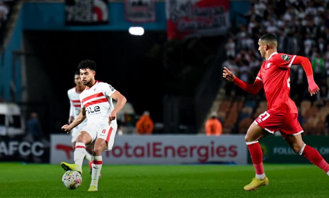 مودرن فيوتشر يتقدم بهدف على الزمالك في الشوط الأول بالكونفدرالية