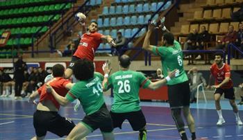 رجال يد الأهلي يواجه سبورتنج فى الدوري