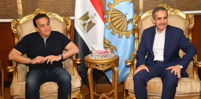 محافظ الغربية يستقبل وزير الصحة في مستهل زيارته لمحافظة الغربية لتفقد عددا من المشاريع الصحية