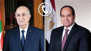   الرئيس السيسي يهنئ نظيره الجزائري بمناسبة حلول عيد الفطر
