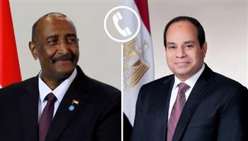  السيسي يهنئ رئيس مجلس السيادة السوداني بمناسبة حلول عيد الفطر المبارك