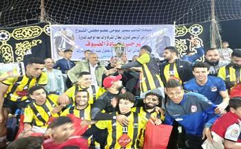 وكيل رياضة القليوبية يشهد نهائى الدورة الرمضانية لكرة القدم بمركز كفرالشرفا