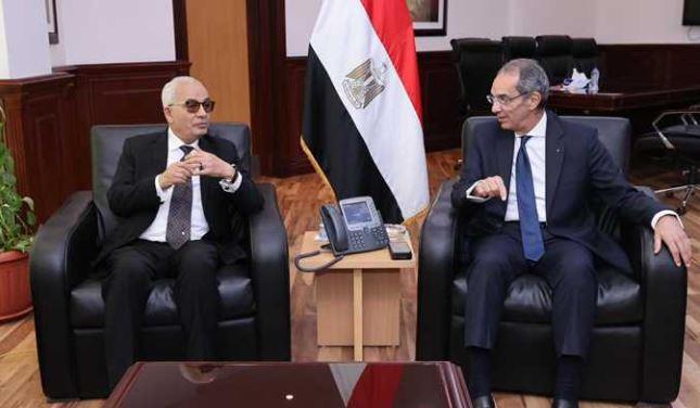 وزيرا "الاتصالات" و"التعليم" يتفقان على تطوير مناهج "ICT"