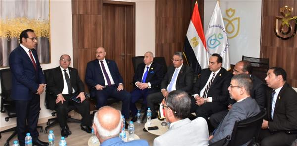 رئيس هيئة الرعاية الصحية بالأقصر يستقبل أعضاء لجنة الصحة بمجلس الشيوخ