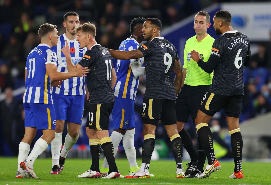 الدوري الإنجليزي .. نيوكاسل يتعادل مع برايتون 1-1
