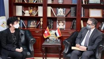   وزير السياحة يلتقي سفيرة سويسرا بالقاهرة لمناقشة سبل تعزيز التعاون المشترك