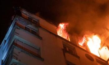   إصابة ربة منزل و 3 أطفال بحريق شقة سكنية فى مدينة 6 أكتوبر