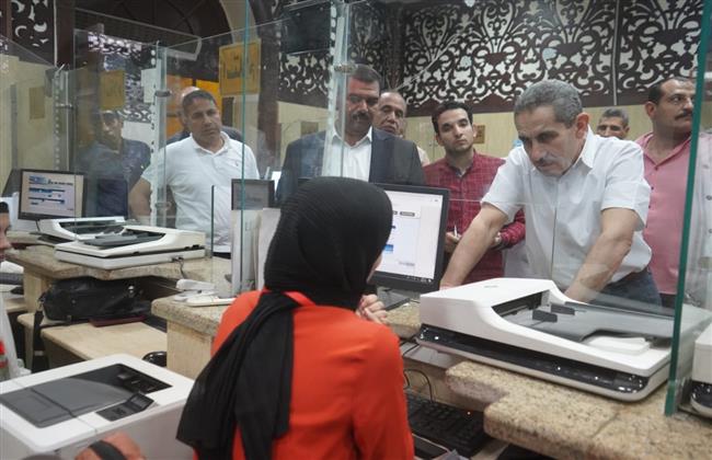 محافظ الغربية يتابع مركز خدمات مصر وطلبات التصالح في مخالفات البناء