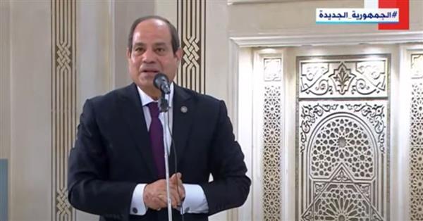 الرئيس السيسي يفتتح مسجد السيدة زينب بعد تطويره .. بث مباشر