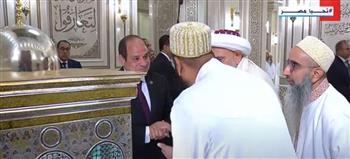   الرئيس السيسي لـ سلطان البهرة: مشاركتكم في تطوير مساجد آل البيت مقدرة جدا