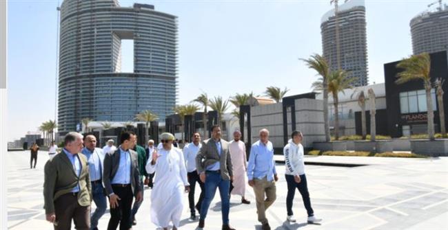 وزير الإسكان العماني يزور مدينة العلمين الجديدة