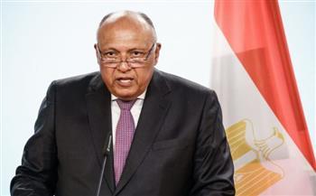 شكري: توافق دولي حول عدم توسيع رقعة الأعمال العسكرية في رفح الفلسطينية 