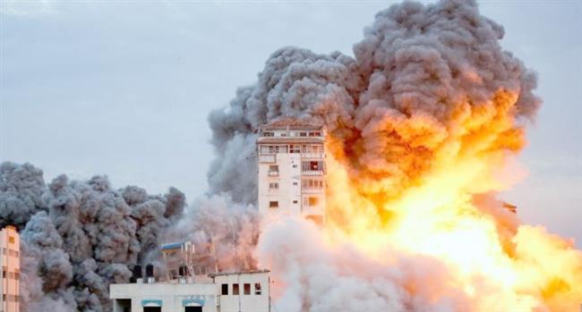 غارات مكثفة للاحتلال شمال قطاع غزة