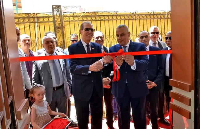 "الفقي" ورئيس النيابة الإدارية يفتتحان مقر الهيئة قسم ثان سوهاج