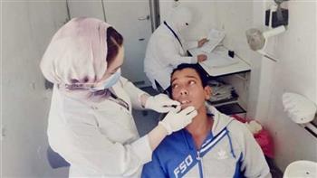   الكشف على 1328 شخصاً في قافلة طبية ضمن «حياة كريمة» بكفر الشيخ