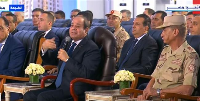  ‏السيسي: المياه بالنسبة لنا تحد كبير