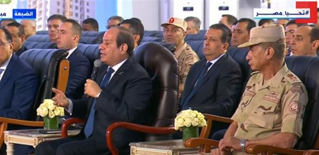 السيسي: طريق الضبعة يستهدف خدمة مشروعات التنمية المستدامة