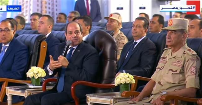 السيسي: دخول 2 مليون فدان الخدمة العام المقبل في مشروع مستقبل مصر