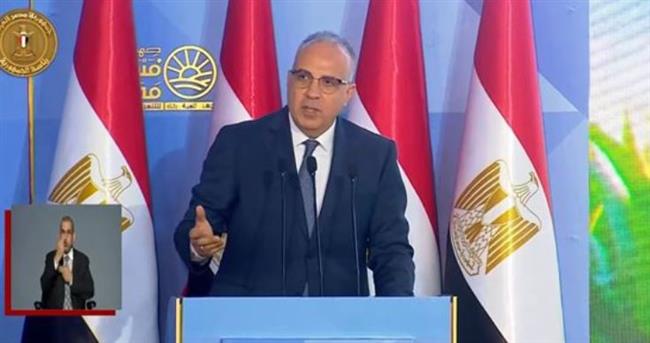 وزير الري: احتياجاتنا من المياه 114 مليار متر مكعب وحصتنا 55.5 مليار