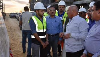وزير النقل يتابع معدلات تنفيذ مشروع الخط الأول من شبكة القطار الكهربائي السريع