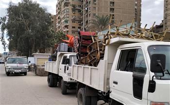   رفع 179 حالة إشغال في حملات بأحياء الإسكندرية