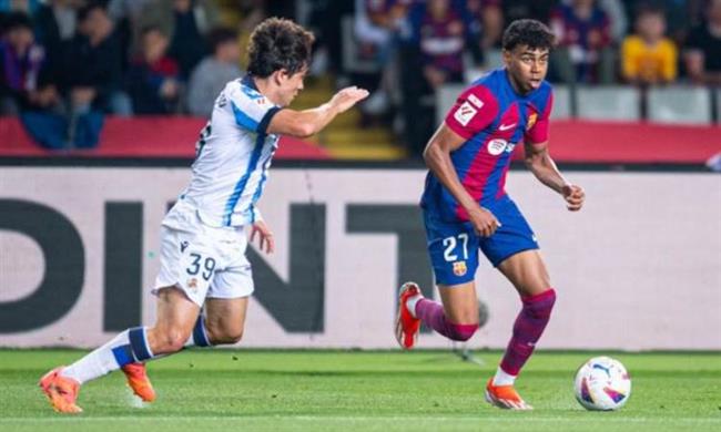 برشلونة يفوز على ريال سوسيداد 2-0 في الدوري الإسباني