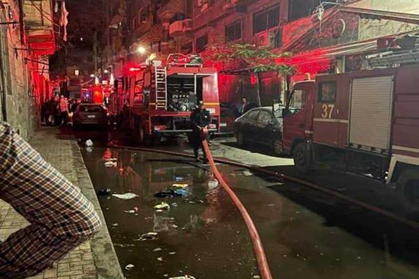 نيابة الإسكندرية تطلب التحريات بشأن حريق جراج بمحرم بك
